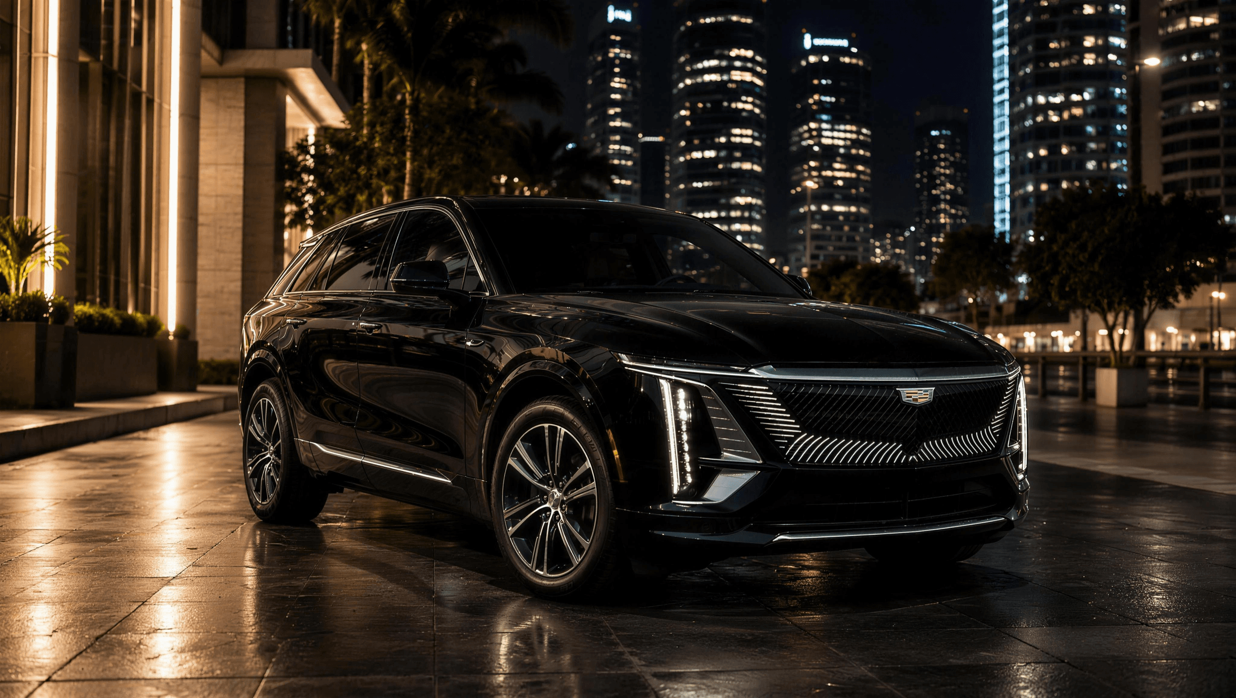 Luxury sedan 2025 — Exterior · Front Quarter